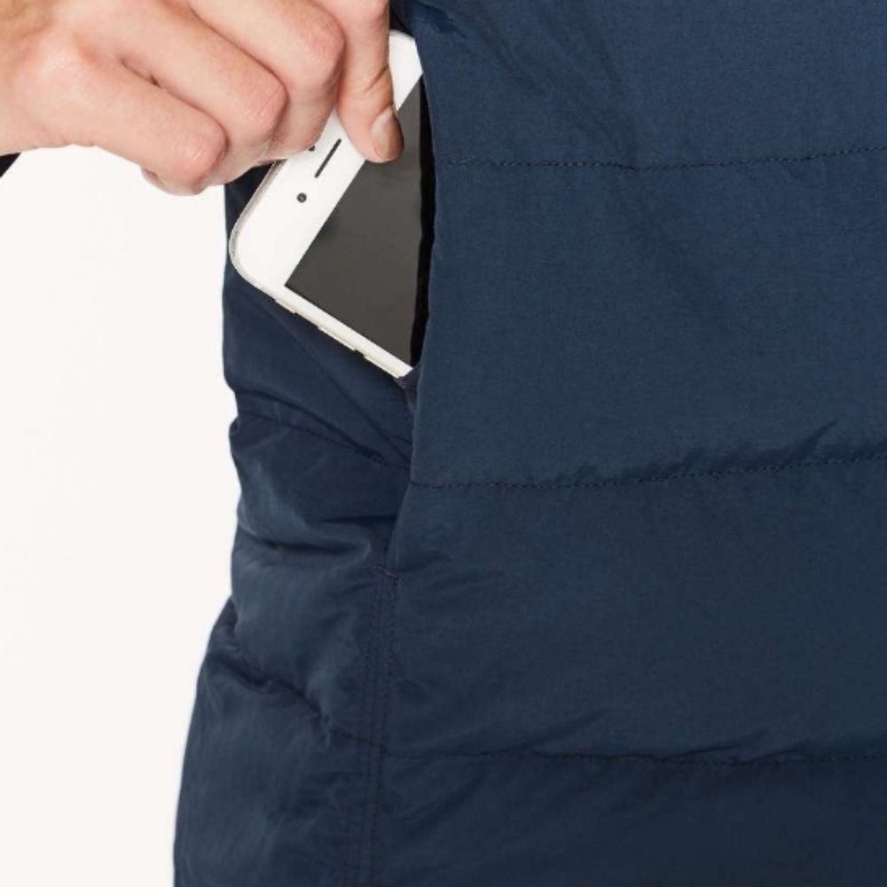 Lululemon Just Enough Puff Jacket in color Inkwell size 10 new no tag - Picture 3 of 16